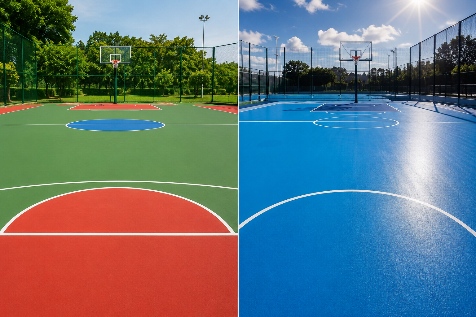 Acrylic vs Si-PU Sports Flooring: Which Surface Is Better for Your Court?