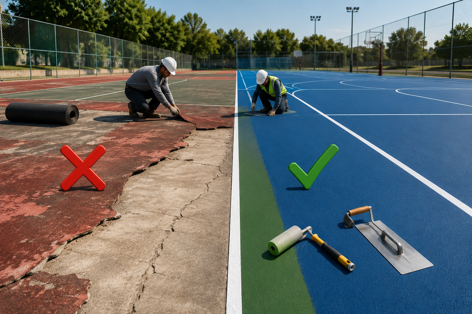Common Sports Surface Installation Mistakes and How to Avoid Them